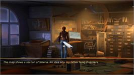 In game image of Secret Files - Tunguska on the Nintendo Wii.