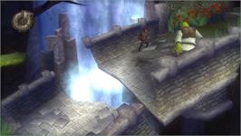 In game image of Shrek Le Troisième on the Nintendo Wii.