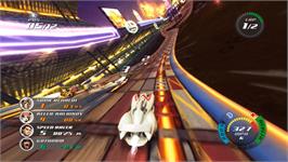 In game image of Speed Racer - Le Jeu Vidéo on the Nintendo Wii.