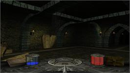 In game image of Stonekeep - Bones of the Ancestors on the Nintendo Wii.