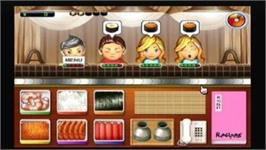 In game image of Sushi Go Round on the Nintendo Wii.
