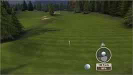 In game image of Tiger Woods Pga Tour 10 on the Nintendo Wii.