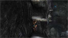 In game image of Tomb Raider - Anniversary on the Nintendo Wii.