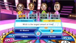In game image of Tv Show King on the Nintendo Wii.