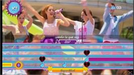 In game image of Violetta - Rythme Et Musique on the Nintendo Wii.
