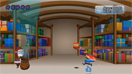 In game image of We Wish You A Merry Christmas on the Nintendo Wii.