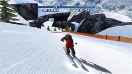 In game image of Winter Blast - 9 Snow And Ice Games on the Nintendo Wii.