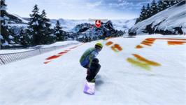 In game image of Winter Sports 2011 - Go For Gold on the Nintendo Wii.