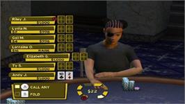 In game image of World Championship Poker Featuring Howard Lederer - All In on the Nintendo Wii.