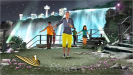 In game image of Zumba Fitness Core on the Nintendo Wii.