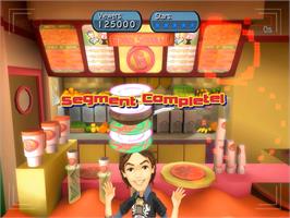 In game image of iCarly on the Nintendo Wii.