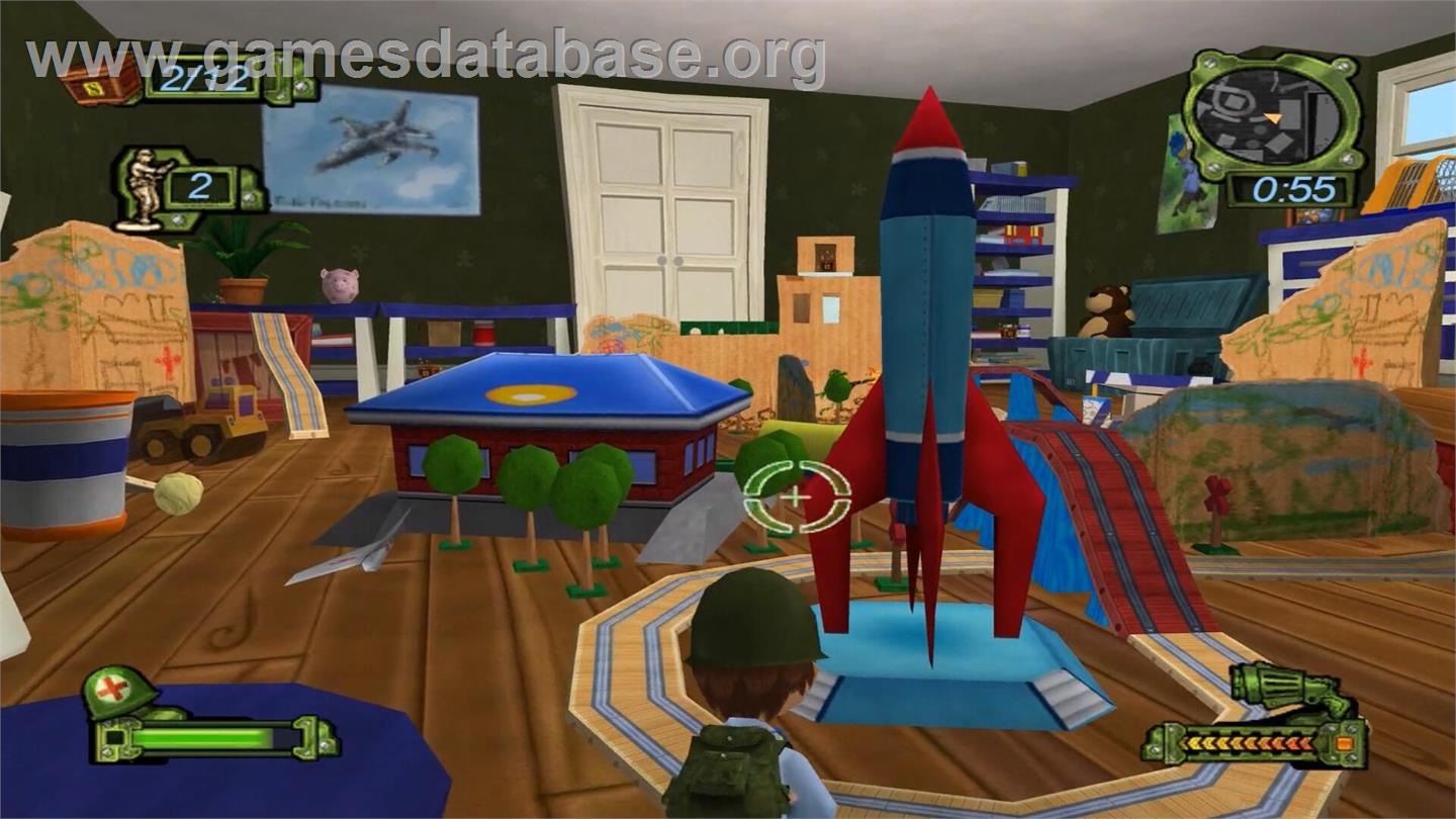 Army Men - Soldiers Of Misfortune - Nintendo Wii - Artwork - In Game
