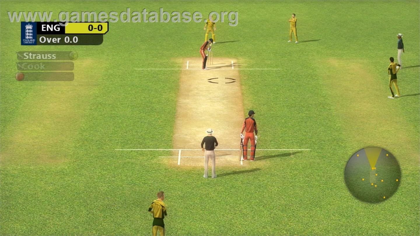 Ashes Cricket 2009 - Nintendo Wii - Artwork - In Game