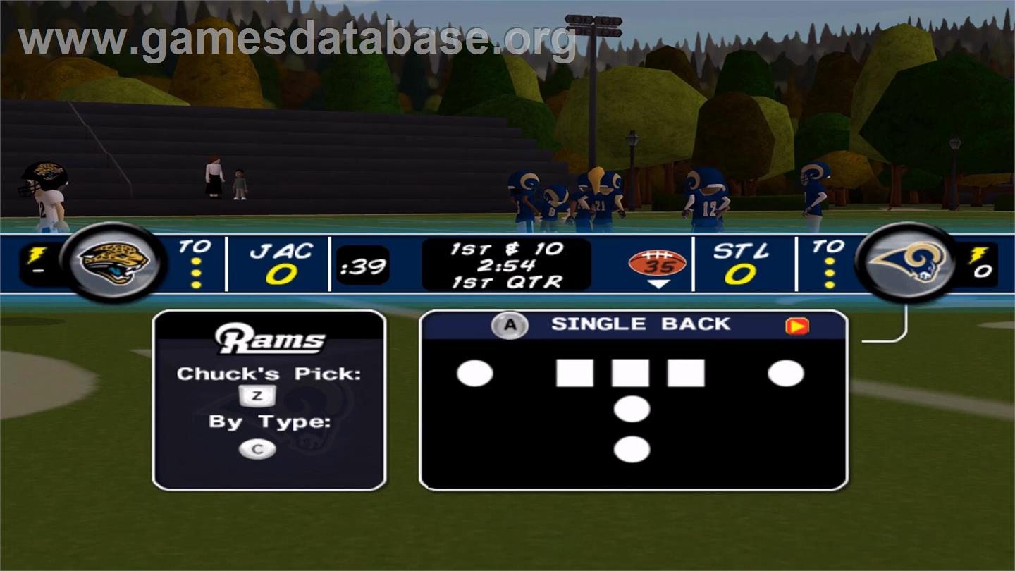 Backyard Football '10 - Nintendo Wii - Artwork - In Game