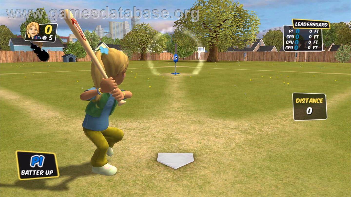 Backyard Sports - Sandlot Sluggers - Nintendo Wii - Artwork - In Game