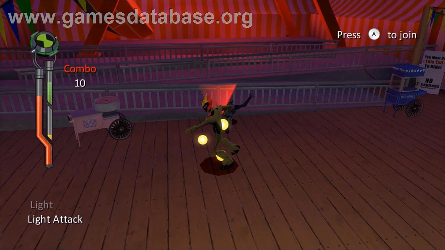 Ben 10 - Alien Force - Nintendo Wii - Artwork - In Game