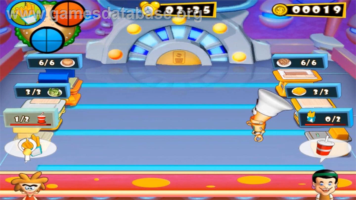 Burger Bot - Nintendo Wii - Artwork - In Game