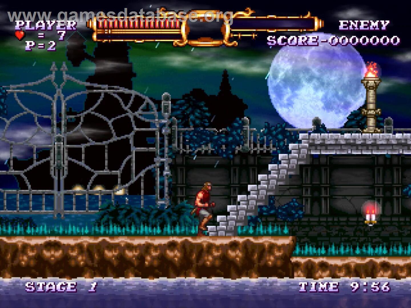 Castlevania - The Adventure Rebirth - Nintendo Wii - Artwork - In Game