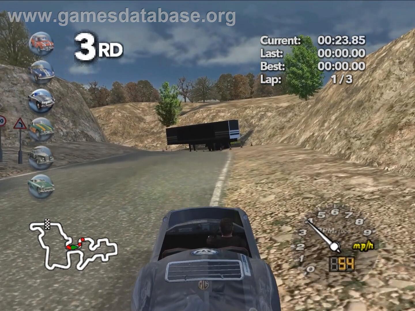 Classic British Motor Racing - Nintendo Wii - Artwork - In Game