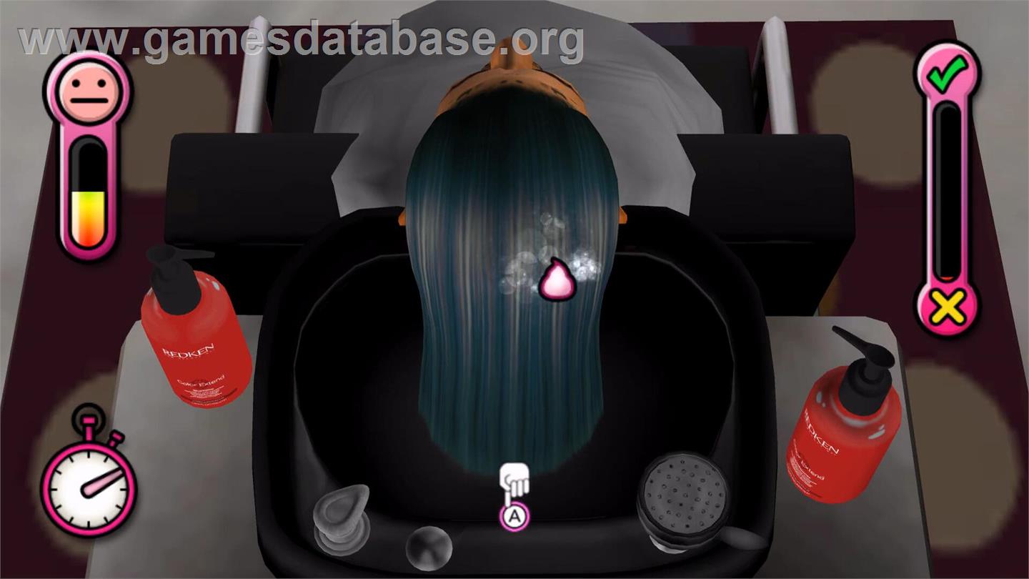 Coiffure Académie - Nintendo Wii - Artwork - In Game