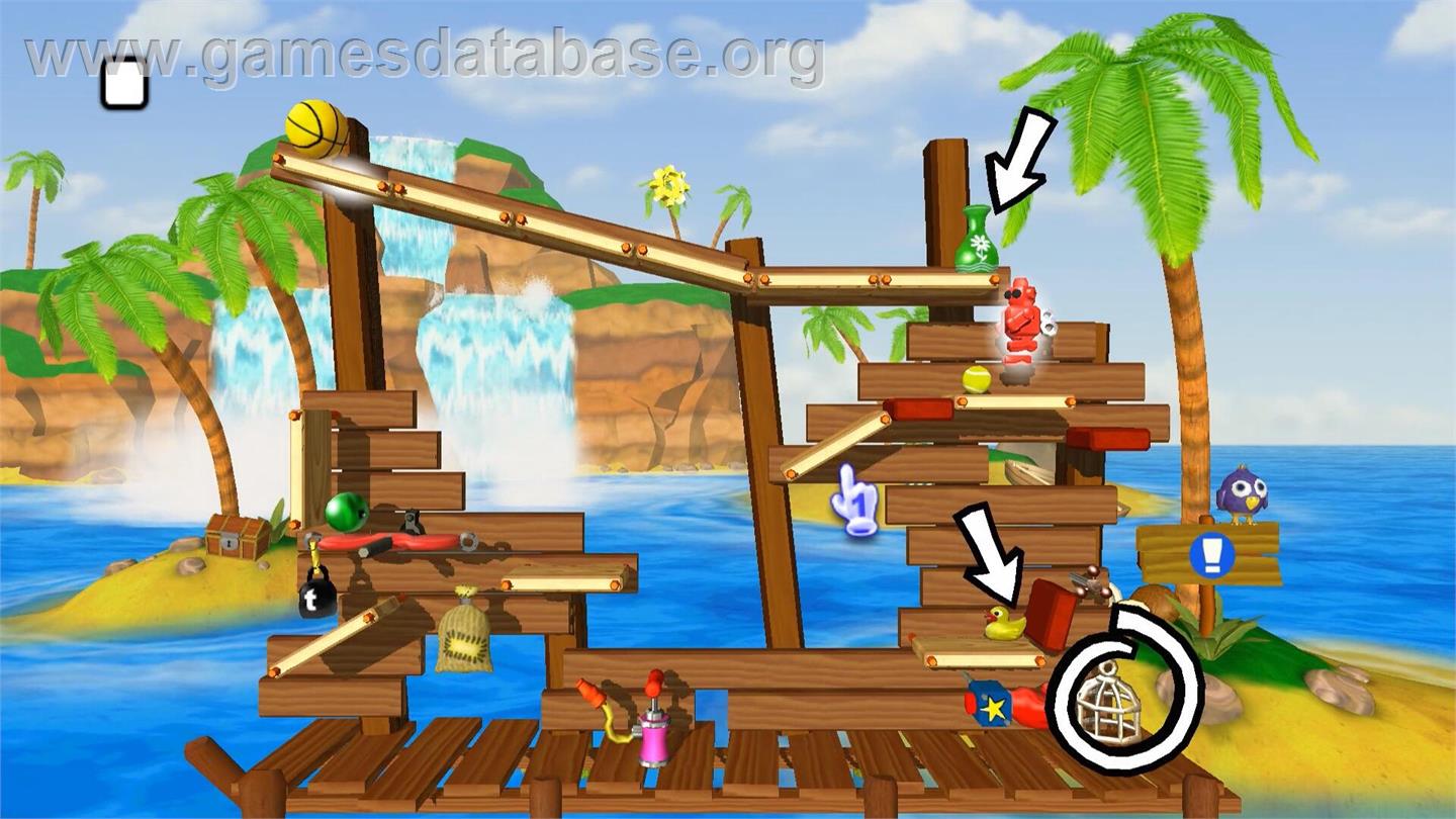 Crazy Machines - Nintendo Wii - Artwork - In Game