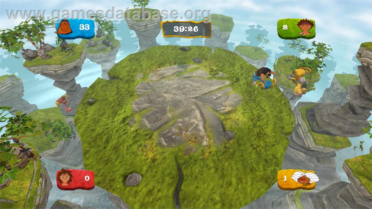 Croods - Fête Préhistorique, Les - Nintendo Wii - Artwork - In Game