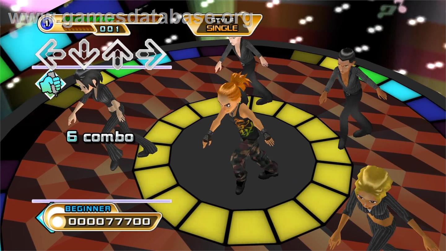 Dance Dance Revolution - Hottest Party 2 - Nintendo Wii - Artwork - In Game