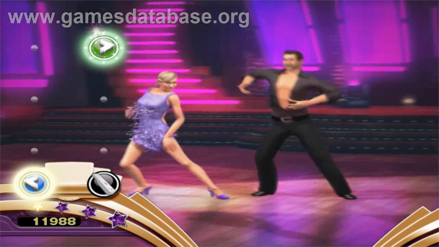 Dancing With The Stars - We Dance! - Nintendo Wii - Artwork - In Game