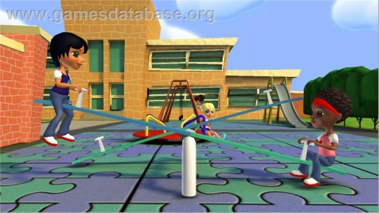 Daring Game For Girls, The - Nintendo Wii - Artwork - In Game