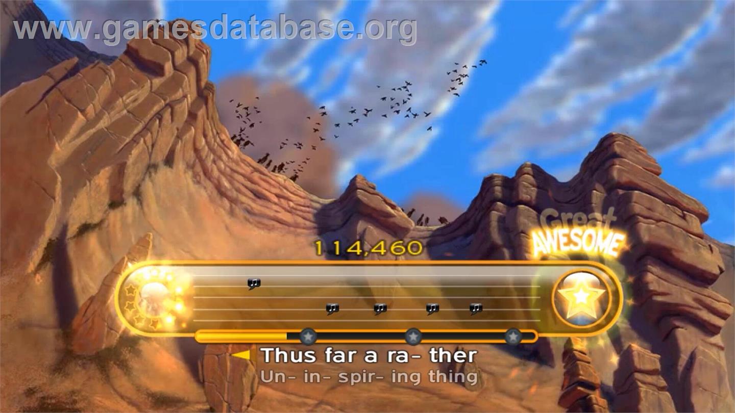 Disney Sing It - Les Plus Belles Chansons Des Films Disney - Nintendo Wii - Artwork - In Game
