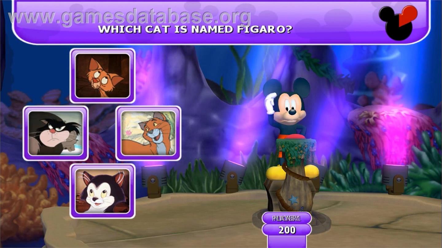 Disney Th!nk Fast - Nintendo Wii - Artwork - In Game
