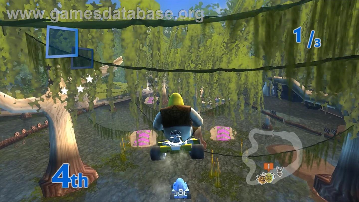 Dreamworks Super Star Kartz - Nintendo Wii - Artwork - In Game