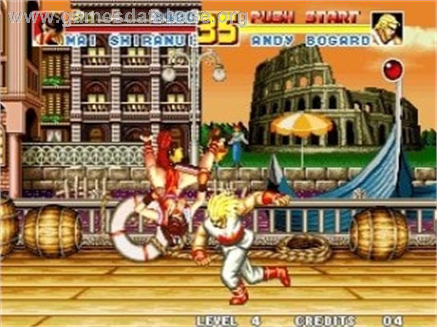 Fatal Fury Special (NG) - Nintendo Wii - Artwork - In Game
