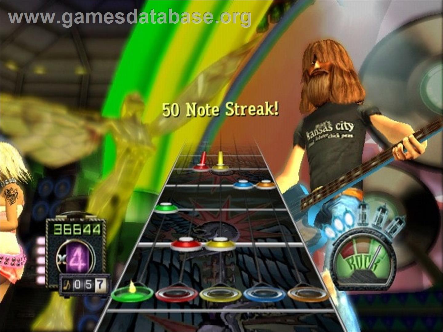 Guitar Hero - Aerosmith - Nintendo Wii - Artwork - In Game