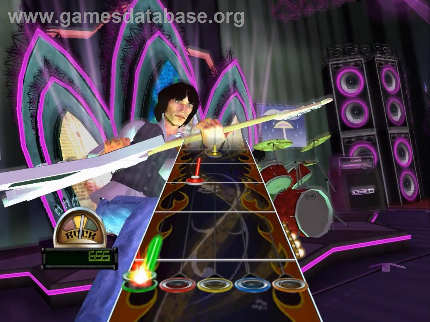 Guitar Hero - World Tour - Nintendo Wii - Artwork - In Game