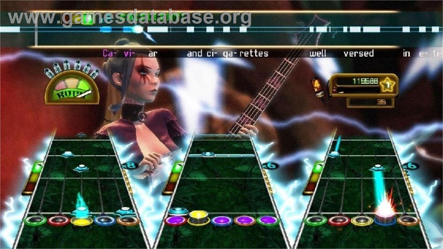 Guitar Hero Greatest Hits - Nintendo Wii - Artwork - In Game