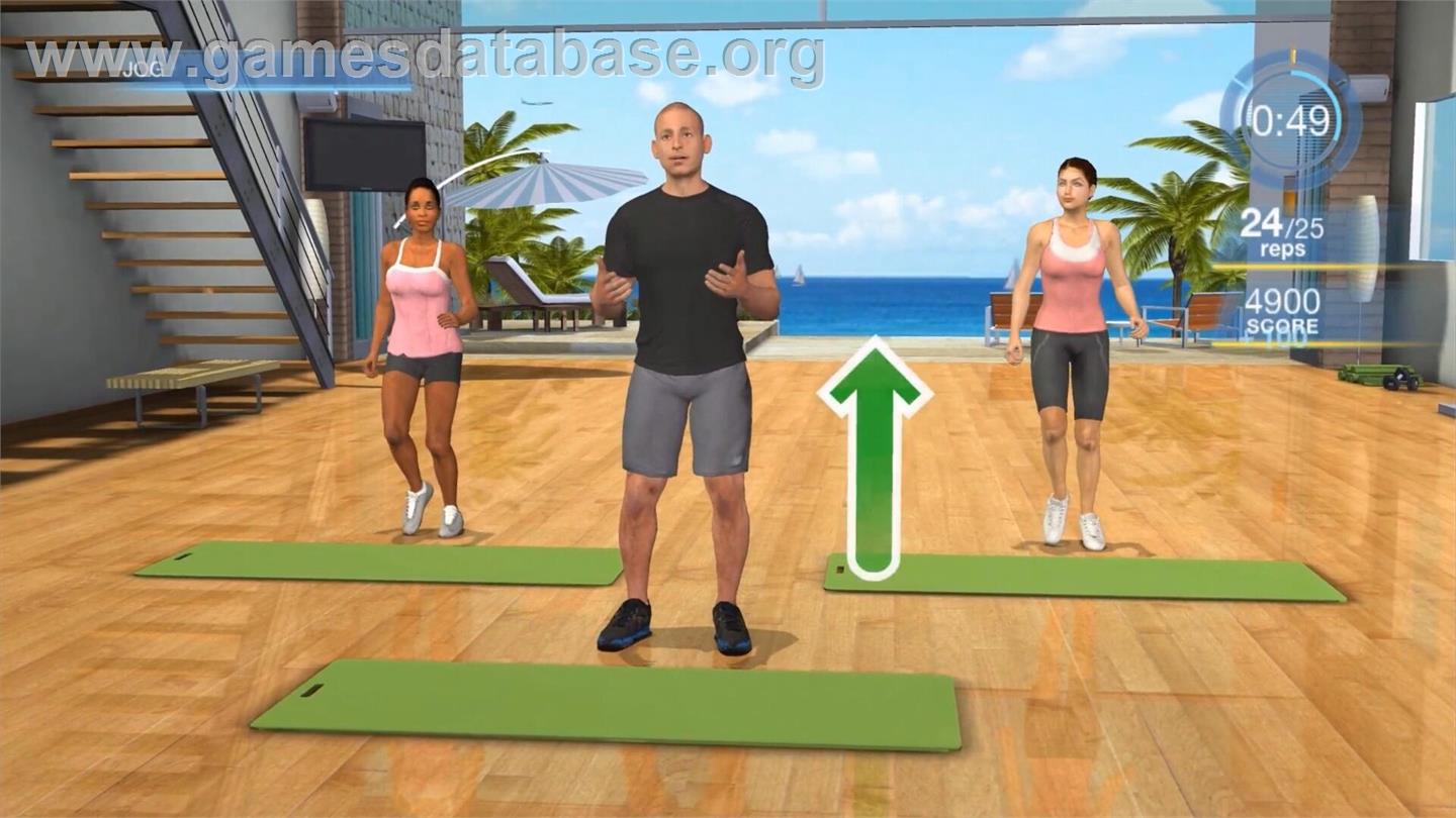 Harley Pasternak's Hollywood Workout - Nintendo Wii - Artwork - In Game
