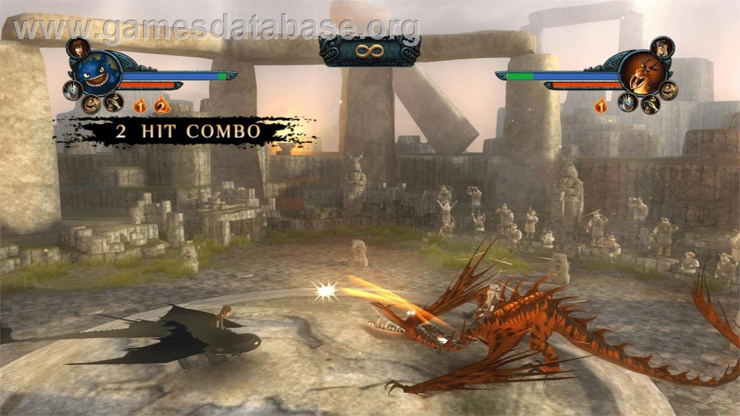 How To Train Your Dragon - Nintendo Wii - Artwork - In Game