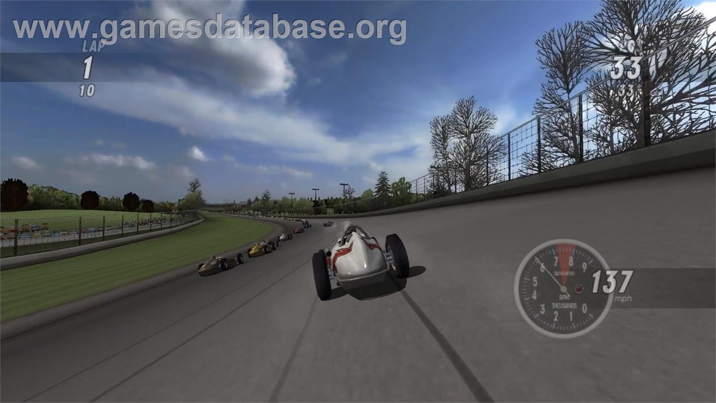 Indianapolis 500 Legends - Nintendo Wii - Artwork - In Game
