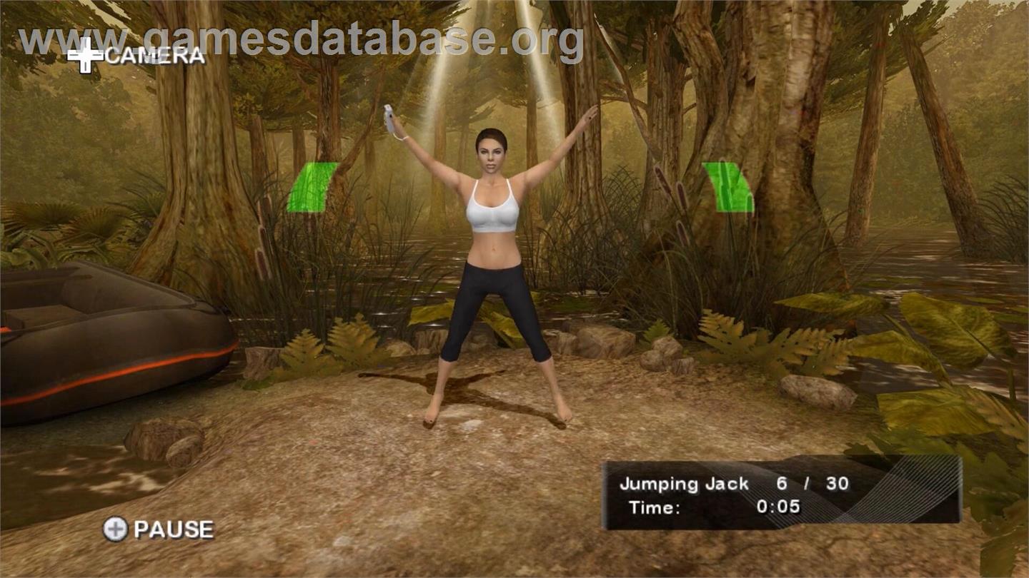 Jillian Michaels Fitness Ultimatum 2010 - Nintendo Wii - Artwork - In Game