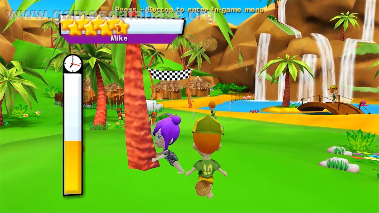 Kid Fit Island Resort - Nintendo Wii - Artwork - In Game
