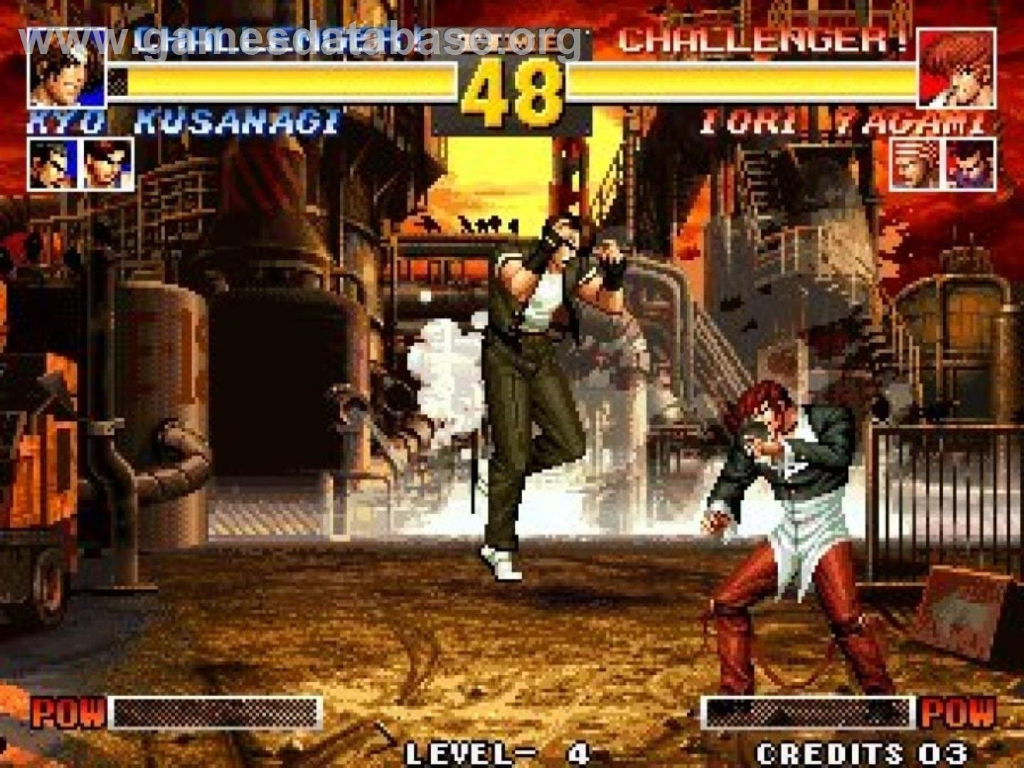 King of Fighters '95 (NG), The - Nintendo Wii - Artwork - In Game