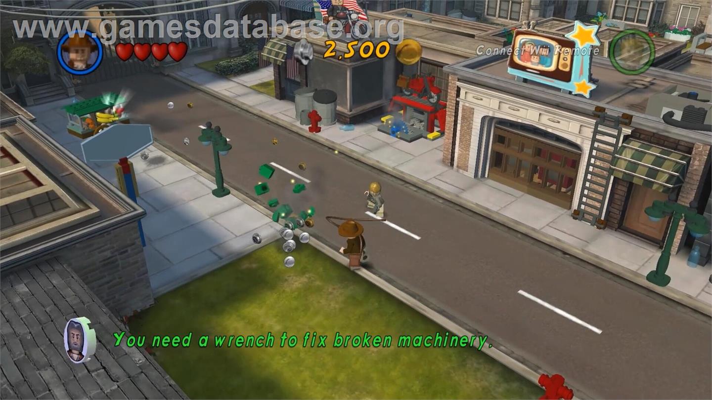 Lego Indiana Jones 2 - The Adventure Continues - Nintendo Wii - Artwork - In Game