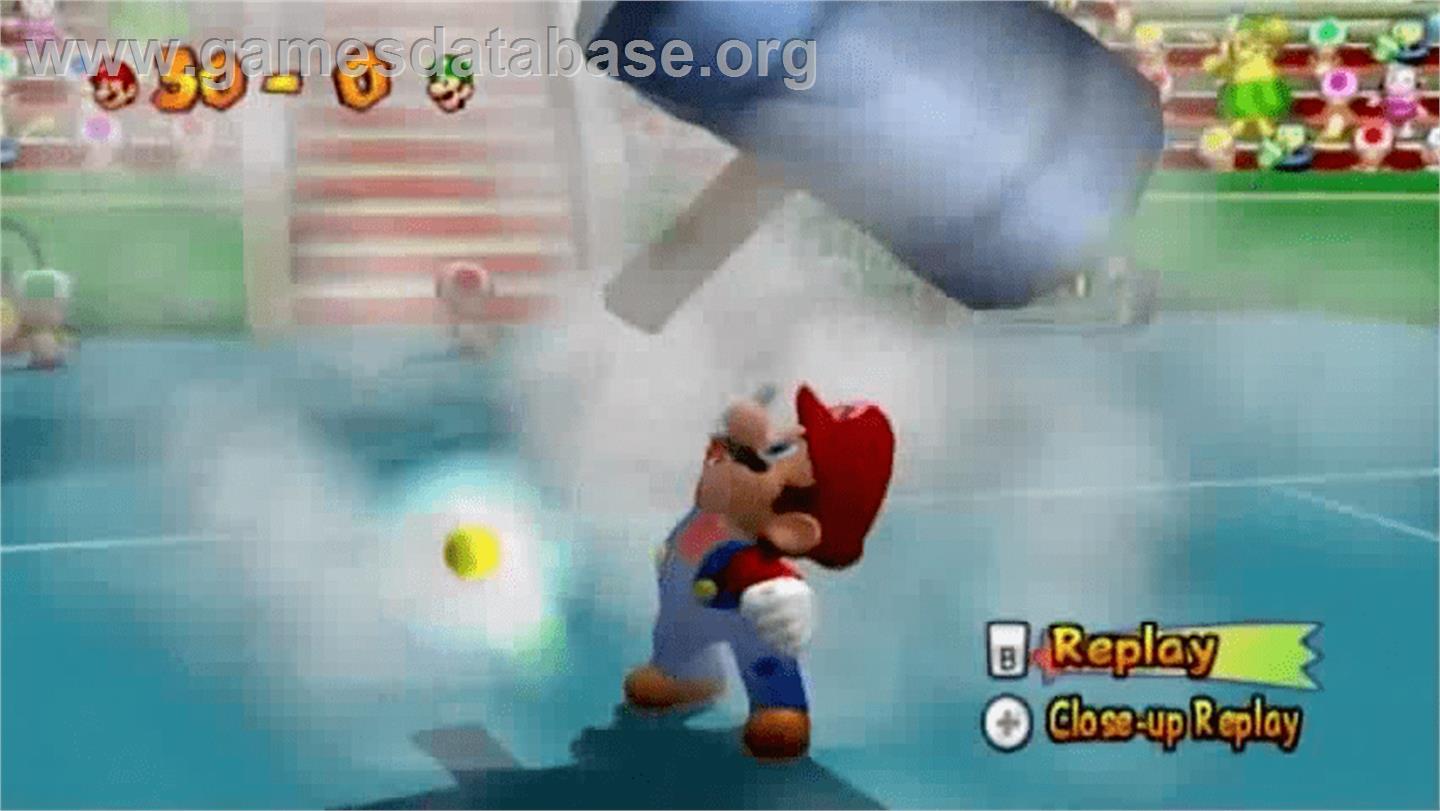 Mario Power Tennis - Nintendo Wii - Artwork - In Game