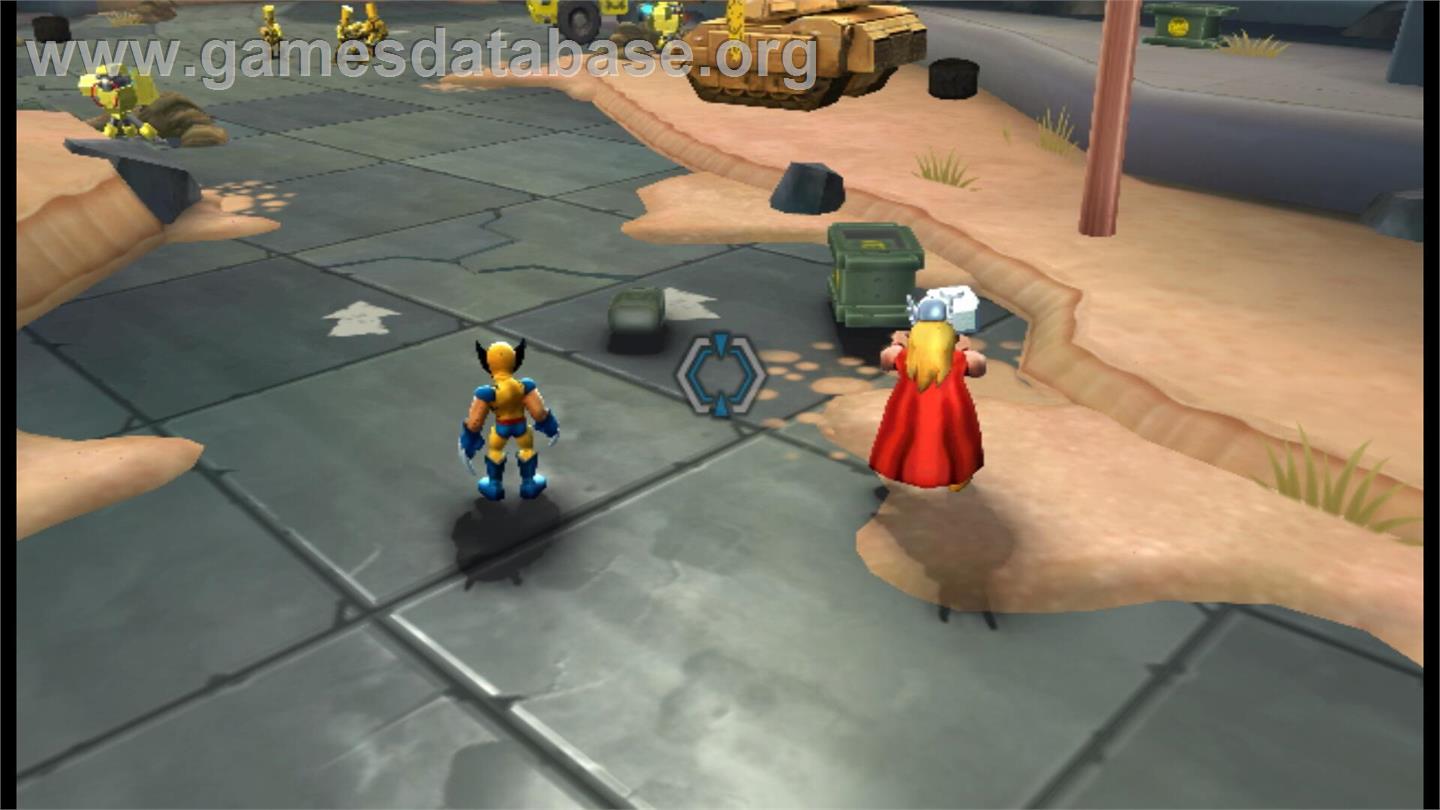 Marvel Super Hero Squad - Nintendo Wii - Artwork - In Game