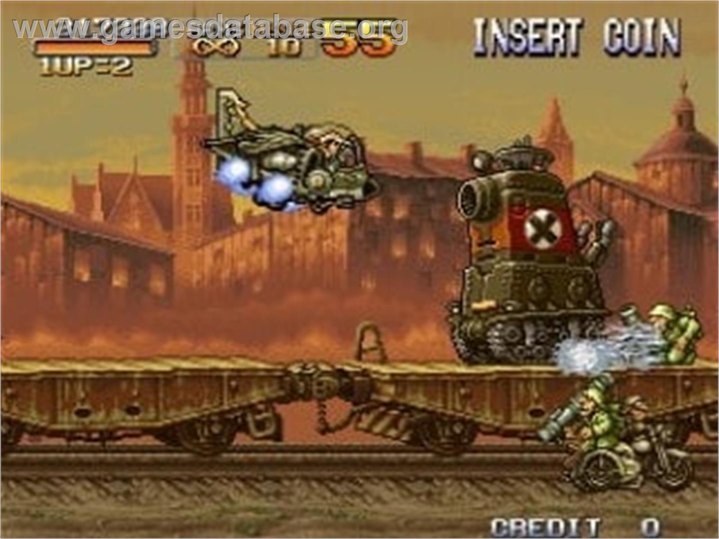 Metal Slug X (NG) - Nintendo Wii - Artwork - In Game