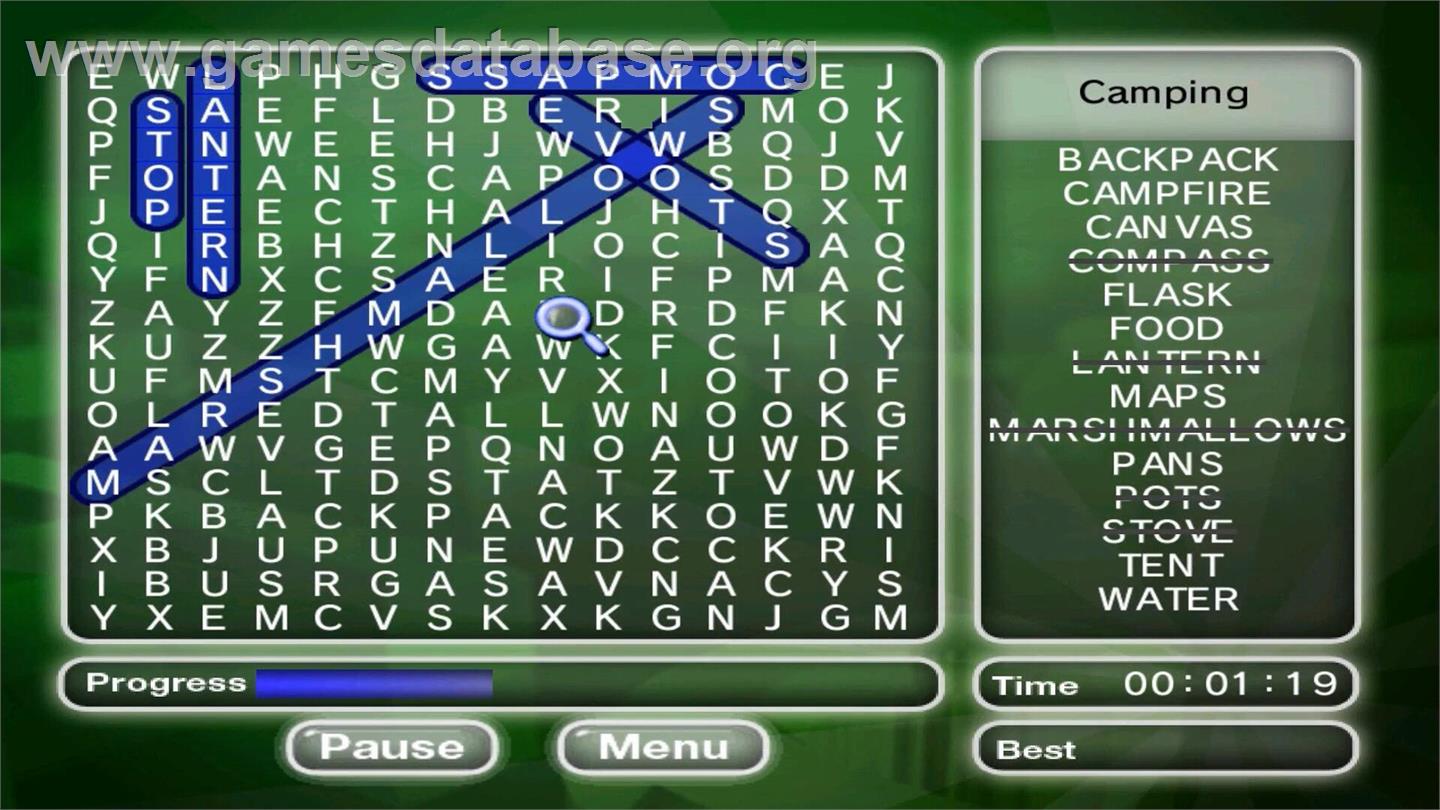 Mot Caché - Nintendo Wii - Artwork - In Game