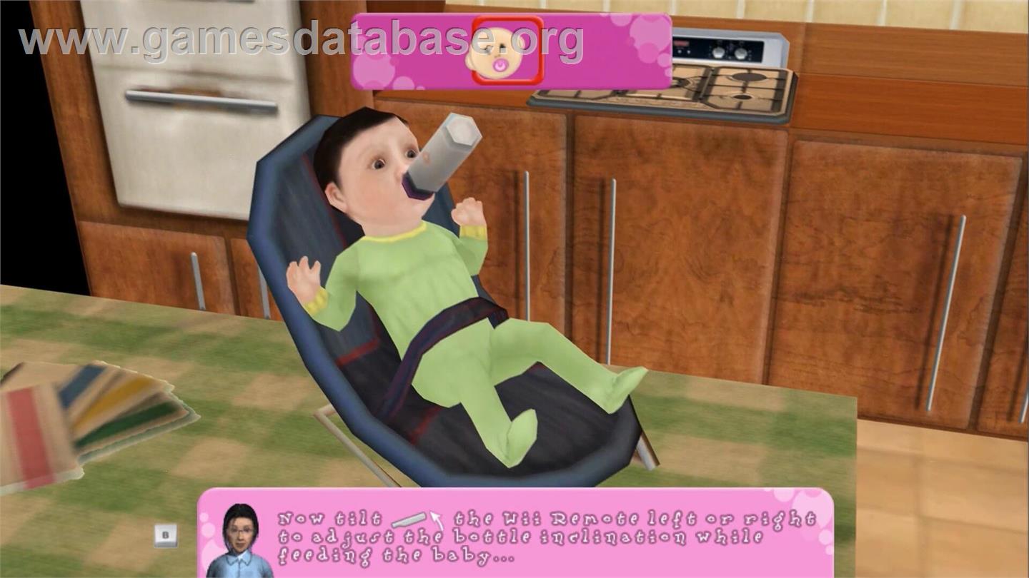 My Little Baby - Nintendo Wii - Artwork - In Game