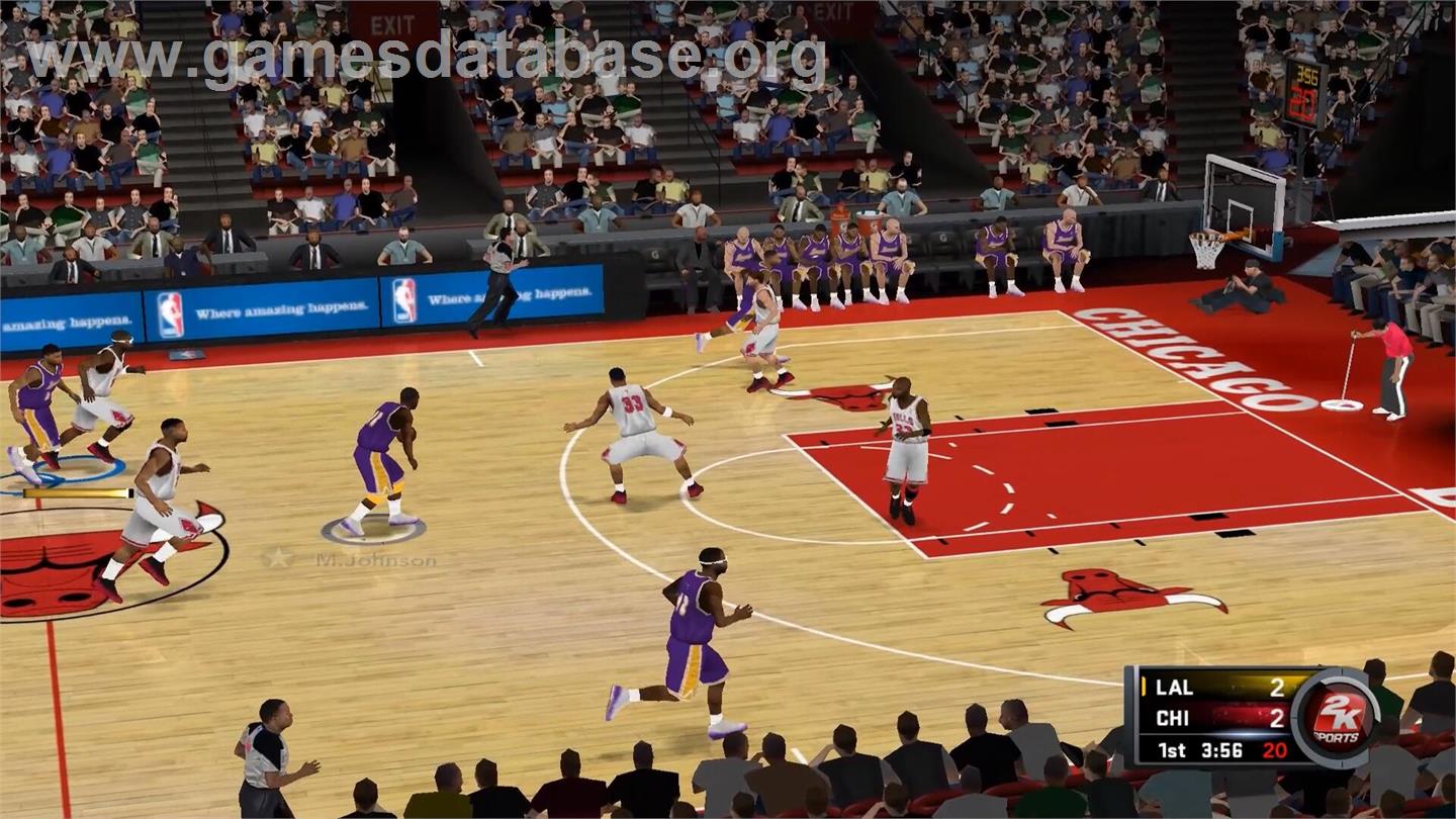 Nba 2k11 - Nintendo Wii - Artwork - In Game