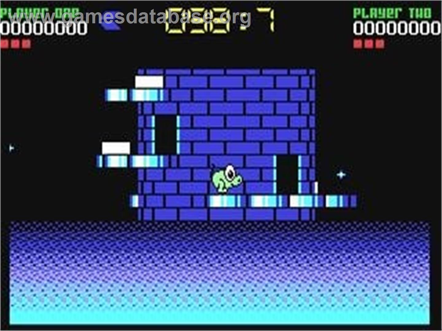 Nebulus (C64) - Nintendo Wii - Artwork - In Game
